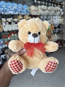 PELUCIA URSO ref. FE7425 amarelo -20cm und.