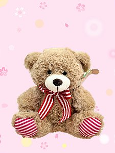 PELUCIA URSO ref. FE7372 vermelho -20cm und.