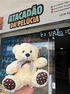 PELUCIA URSO ref. FE7372 branco-20cm und.