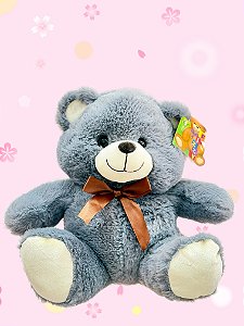 PELUCIA URSO ref. FD5031 CINZA -25cm und.