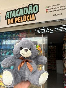 PELUCIA URSO ref. FD5031 CINZA -25cm und.