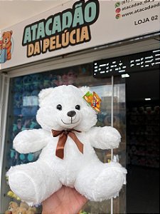 PELUCIA URSO ref. FD5031 BRANCO-25cm und.