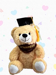 Pelúcia Formatura 25cm BEGE