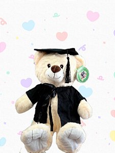 Pelúcia Formatura 35cm BRANCO