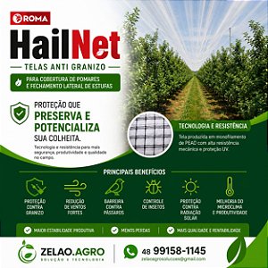 Tela HailNet Antigranizo
