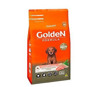 Ração Golden Fórmula Mini Bits para Cães Filhotes de Porte Pequeno Sabor Frango e Arroz 15 kg