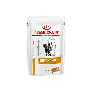 Ração Úmida Royal Canin Veterinary Urinary S/O para Gatos com Cálculos Urinários 85g