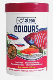 Ração Alcon Colours 10g Realça As Cores Nos Peixes Tropicais