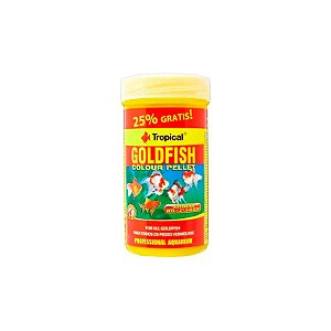 Ração Para Peixe Goldfish Colour Pellet Tropical