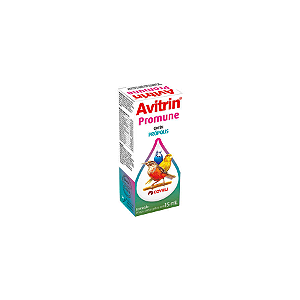 Suplemento Vitamínico Coveli Avitrin Promune para Pássaros