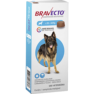 Bravecto 1000 Mg 20 - 40 Kg