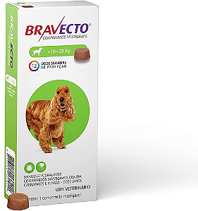 Bravecto 500 Mg 10 - 20 Kg