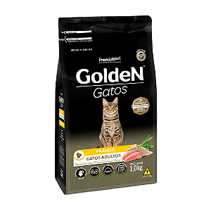Racao Golden Gatos Ad Frango 1 Kg