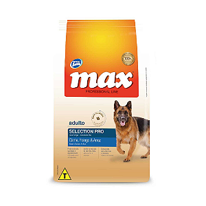 Racao Max Caes Adulto Selection Pro 20 Kg