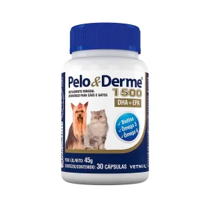Vitamina Pelo E Derme 1500 Mg 30 Comp