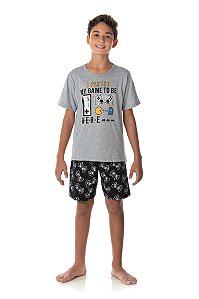 Pijama Manga Curta