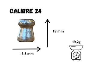 Balote Diabolô Cal.24 (10un)