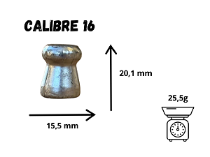 Balote Diabolô Cal.16 (10un)