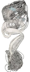 Rede Alta Malha 3  (6 cm esticada) Fio 0,30 Compr. 20m