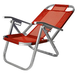 Cadeira de praia 05 posições - Modelo Ipanema