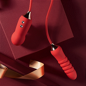 DOUBLE VIBRADOR PULSANTE E SUGADOR