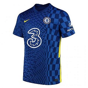 Camisa de Time Chelsea Azul Masculina 2022