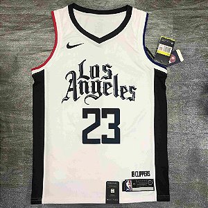 Camisa de Basquete da NBA do Los Angeles Clippers White Williams - BR  Aesthetics