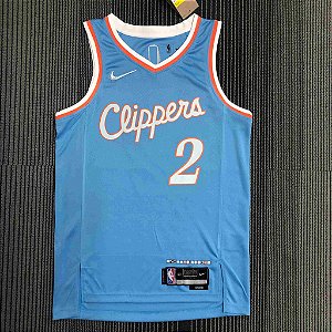 Camisa de Basquete Clippers NBA 2022 Azul