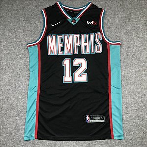 Camisa de Basquete da NBA do Memphis Grizzlies #12 Morant