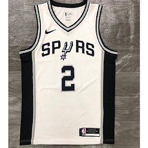 Camisa de Basquete San Antonio Spurs - Branca #2 Leonard