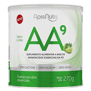 AA9 - Aminoácidos Essenciais 270g Limão Apisnutri - SV