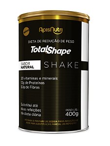 Shake Total Shape sabor Natural 400g Apisnutri - SV