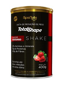 Shake Total Shape sabor Morango 400g Apisnutri - SV