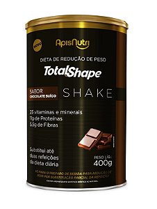 Shake Total Shape sabor Chocolate 400g Apisnutri - SV