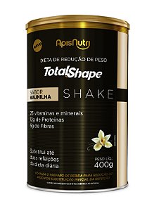 Shake Total Shape sabor Baunilha 400g Apisnutri - SV