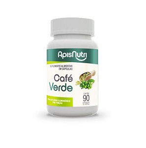 Café Verde 400mg 90 Cáps. Apisnutri - SV