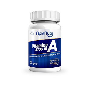 Suplemento de Vitamina A 8.735 UI 60 cápsulas Apisnutri - SV