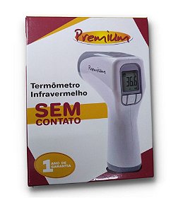 TERMÔMETRO DIGITAL DE TESTA SEM CONTATO PREMIUM