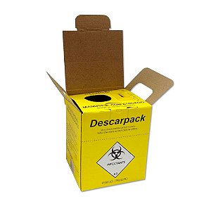 COLETOR MST PERFUROCORTANTE PAP 03 LT DESCARBOX