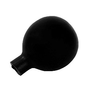 PERA PARA ECG EM BORRACHA PRETO