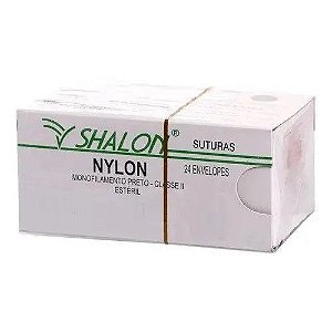 NYLON MON.PRETO 2-0 C/AG.2,5MT (CX 24 ENV)