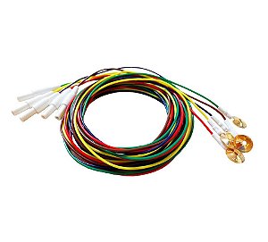 ELETRODO EEG OURO PINO CONCHA JOGO COM 05