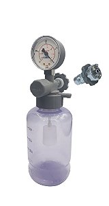 VACUOMETRO HAOXI FR PLASTICO 500 ML