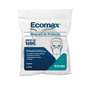 MASC DE PROTECAO PFF-2 N95 COM DISPENSER ECOMAX