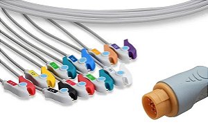 CABO ECG 10 VIAS COMPATIVEL COM DIXTAL