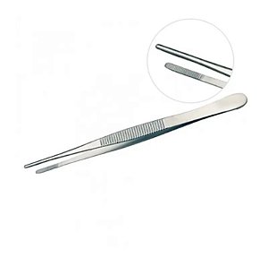 PINCA ANATOMICA SERRILHA 3MM 14CM
