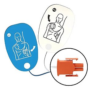 Eletrodo Pás Desfibrilador De-nk2 - Compatível Nihon Kohden