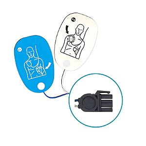 Eletrodo (pás) para Desfibrilador Conector compatível com equipamento Medtronic Physiocontrol