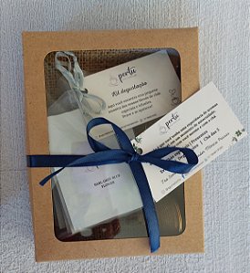 Box presente chá e infusor