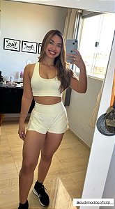 SHORT AL SCULPT AMARELO MANTEIGA